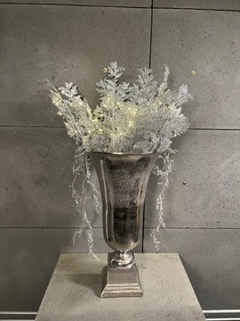 DŁUGA GAŁĄZKA GIRLANDA KRYSZTAŁKI DEKORACJA 120 CM