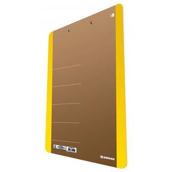 DONAU LIFE CLIPBOARD A4 NEON ŻÓŁTY
