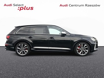 Audi Q7 II SQ7 Facelifting 4.0 TFSI 507KM 2022 Audi SQ7 4.0 TFSI 507 KM Salon Polska Gwarancja Fabryczna 4.0 Benzyna 507KM, zdjęcie 3