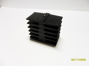 Radiator aluminiowy 46 mm x 25 mm , wys.40 mm