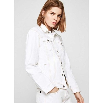 TRU-BLU Pepe Jeans kurtka damska biała rozmiar L