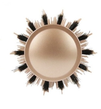 КРУГЛАЯ ЩЕТКА ДЛЯ ВОЛОС 2,5 СМ, КАБАНЬЯ ВОЛОС