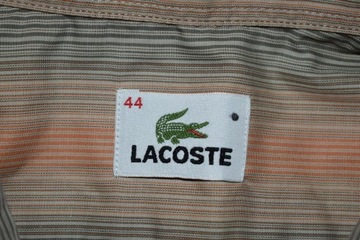 Lacoste Koszula Paski Męska Mans Shirt XL