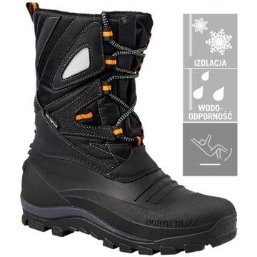 Зимние рабочие зимние ботинки, ИЗОЛИРОВАННЫЕ, ВОДОНЕПРОНИЦАЕМЫЕ