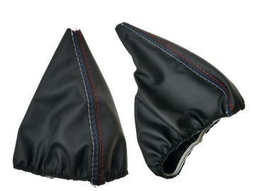 Gałka biegów + mieszek drążka + mieszek ręczny do BMW E36 E39 E46 X5