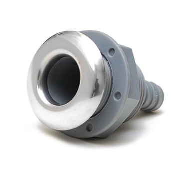 PRZEJŚCIE BURTOWE PVC 16 MM KOŁNIERZ AISI 316