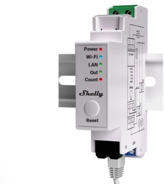 M7 Shelly Pro EM 50A, счетчик энергии Wi-Fi