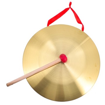 WYTRZYMAŁY MIEDZIANY GONG PERKUSYJNY GONGI OSTRZEGAWCZY PRZECIWPOWODZIOWY GŁOŚNY COPPE