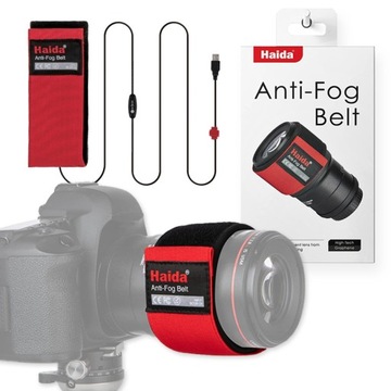 Opaska grzewcza na obiektyw Haida Anti Fog Belt