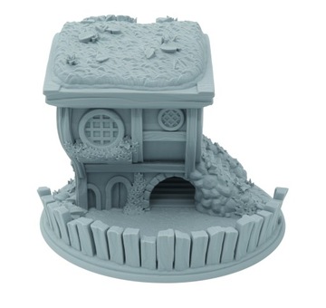 Green Hill - башня для игры в кости - GreenHill Dice Tower Светло-серый