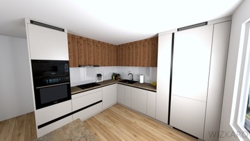 3D визуализация проекта Кухня, кухонная мебель