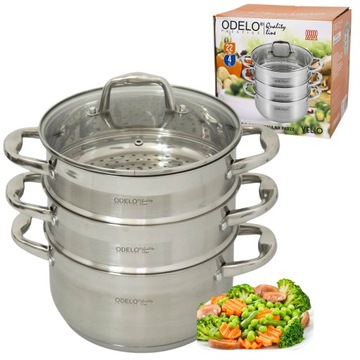 GARNEK DO GOTOWANIA NA PARZE 4 EL 3,5L PAROWAR