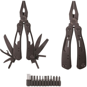 Multitool kombinerki scyzoryk bity śrubokręt otwie