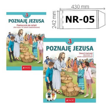 RELIGIA SP 3 POZNAJĘ JEZUSA PODRĘCZNIK + ĆWICZENIA + OKŁADKI JEDNOŚĆ