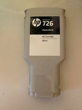 HP CARTRIDGE INK 726 МАТОВЫЙ ЧЕРНЫЙ CH575A ОРИГИНАЛЬНЫЙ ПУСТОЙ