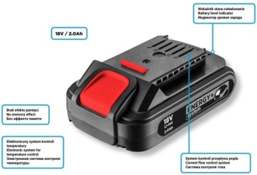 Краскопульт GRAPHITE HVPL 2 x 2Ah 18 В