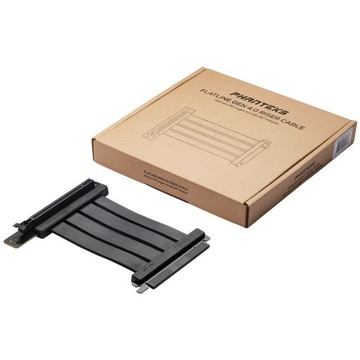 PHANTEKS PCI-E 4.0 x16 угловой переходник 15см - черный