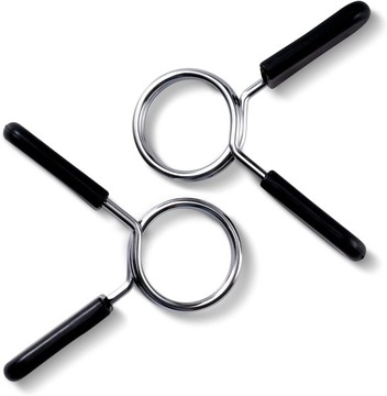 2x ZACISK NA GRYF SPRĘŻYNOWY 28mm ZACISKI 2 szt. NA SZTANGE KLIPS