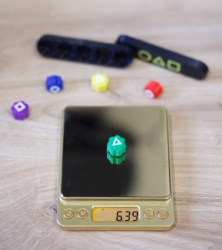 НАБОР КУБИКОВ ДЛЯ ИГРЫ GONGGI SQUID ИЗ 5 КОСТИКОВ GONGGI + КОРОБКА