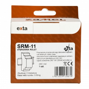 УНИВЕРСАЛЬНЫЙ МОДУЛЬНЫЙ КОНТРОЛЛЕР ДЛЯ РОЛЬСТАВН ZAMEL SRM-11