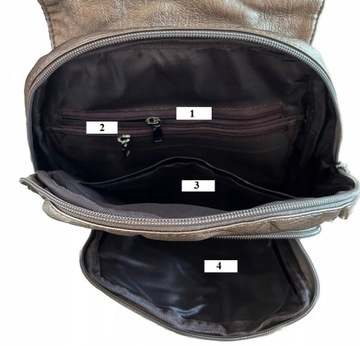 КОЖАНЫЙ РЮКЗАК ЖЕНСКИЙ ДЛЯ РАБОТЫ ШКОЛЬНЫЙ ВИНТАЖ