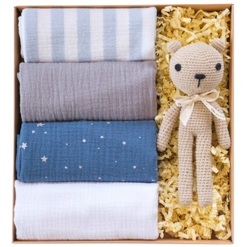 LIKEMOSES PREZENT BABY SHOWER CHRZEST WYPRAWKA PIELUSZKI PRZYTULANKA