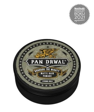 Pan Drwal Bohorok the Mighty Strong Hold, 50 ml - Matowa Pomada do Włosów