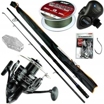 ZESTAW SUMOWY JAXON catfish wędka kołowrotek ZS2