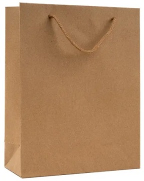Torebka papierowa Craft duża 1 Eco Fandy