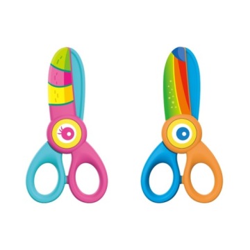 Ножиці шкільні KEYROAD KIDDY-CUT 5" пластикові мікс вік 3+