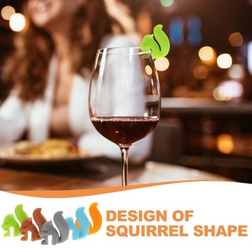 10 шт. СТЕКЛА ДЛЯ ВЕЧЕРИНКИ С СИЛИКОНОВЫМИ БЕЛКАМИ