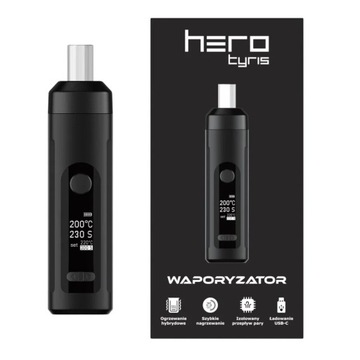 WAPORYZATOR HERO TYRIS VAPORISER DO SUSZU CBD THC