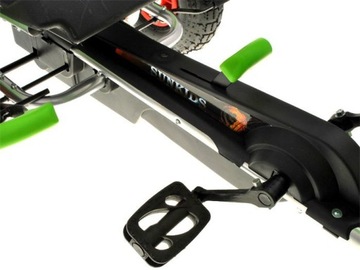 Спортивный картинг с педалями, накаченными колесами SP0209