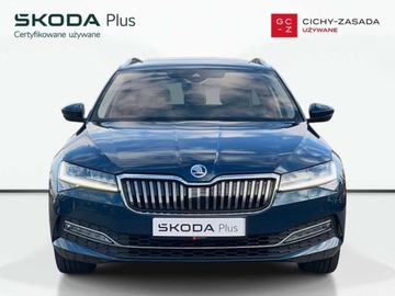 Skoda Superb III Kombi Facelifting 2.0 TDI SCR 150KM 2021 Skoda Superb 2.0TDI 150KM Style DSG SerwisASO Panorama Matrix Navi Hak FV23, zdjęcie 7
