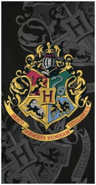 Ręcznik plażowy Harry Potter - herb Hogwarts