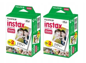 40 МИНИ-КАТРИДЖОВ INSTAX ДЛЯ ФОТОБУМАГИ FUJIFILM 8, 9, 11, 12, 40 шт.