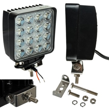 Lampa Robocza PANEL LED OFF ROAD diodowa 12V 24V