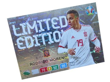 PANINI EURO 2020 KARTA LIMITED MORENO