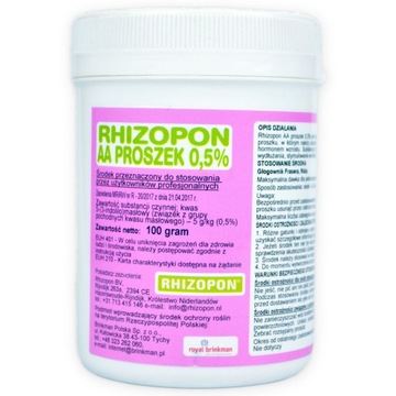 RHIZOPON AA 0,5% 100G UKORZENIACZ BRINKMAN
