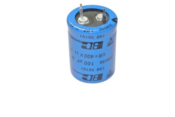 Kondensator 100uF 400V 20% 85°C BC 22x30mm [1szt]