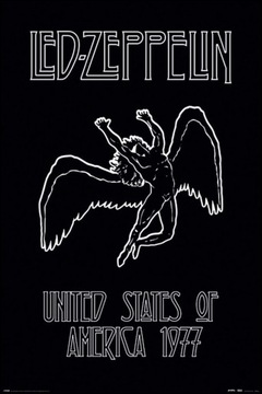 Led Zeppelin United States of America plakat