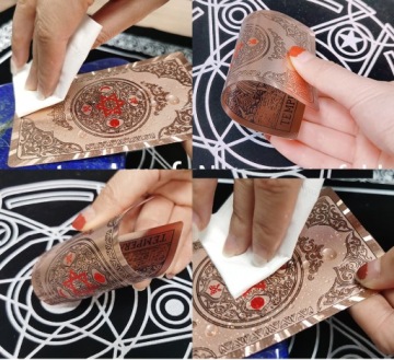 НАБОР КЛАССИЧЕСКИХ КАРТ ТАРО ГАДАНИЕ ТАРО СОЛНЦЕ ЗОЛОТАЯ ФОЛЬГА 78 КАРТ ПВХ