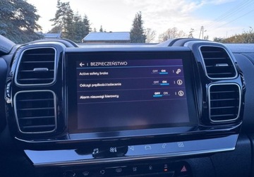 Citroen C5 Aircross SUV Facelifting 1.5 BlueHDi 131KM 2023 Citroen C5 Aircross LIFT Automat Multi Led Ambiente Line Assist Alu17 Serw, zdjęcie 20