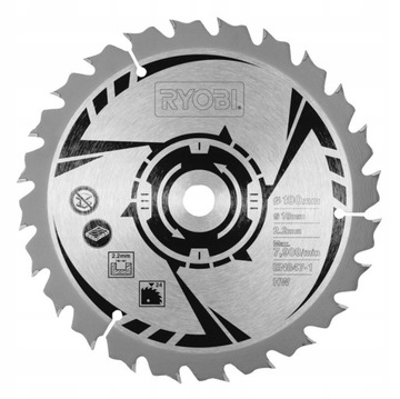 RYOBI TARCZA WIDIOWA DO DREWNA 190×16 MM CSB190A1