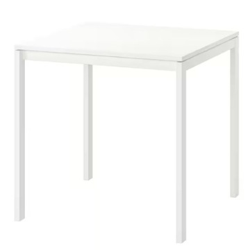 IKEA MELLTORP Stół, biały 75x75 cm