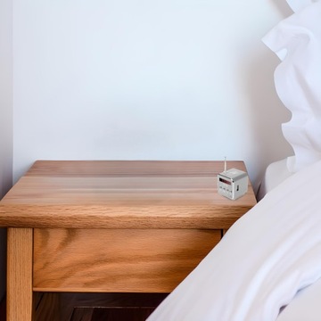 GŁOŚNIK BEZPRZEWODOWY PRZENOŚNY MINI RADIO FM LED BLUETOOTH AUX EKRAN LCD