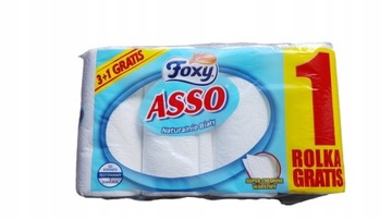 Ręcznik papierowy Foxy Asso 4szt. biały