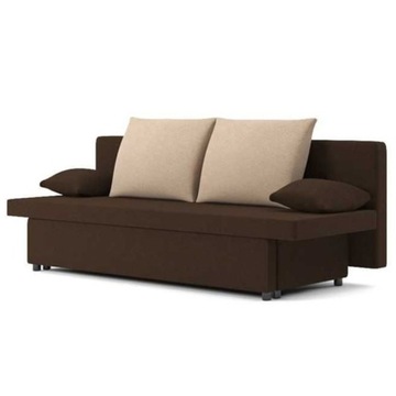 ROZKŁADANA KANAPA NOWOCZESNA SOFA Z PODUSZKAMI