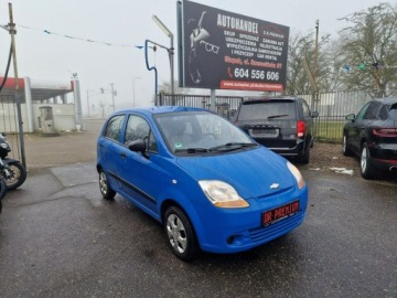 Chevrolet Matiz II 0.8 52KM 2009 Chevrolet Matiz 0.8 Benzyna 52 KM, Dwa Klucze,