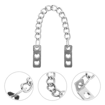 МЕТАЛЛИЧЕСКАЯ ПОДВЕСНАЯ ЦЕПЬ ДВЕРНАЯ ЗАЩЕЛКА ДВЕРНАЯ ЦЕПЬ ПОЛКИ